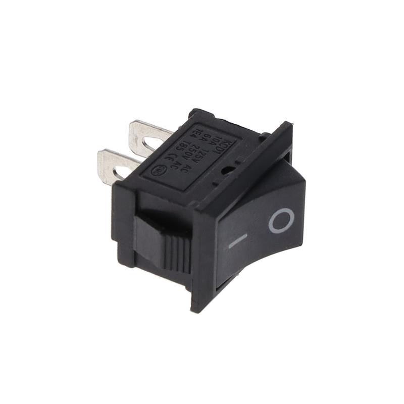 10 pcs : SW-R2-1A-F-1-0 - SWITCH ROCKER SPST 10A 125V