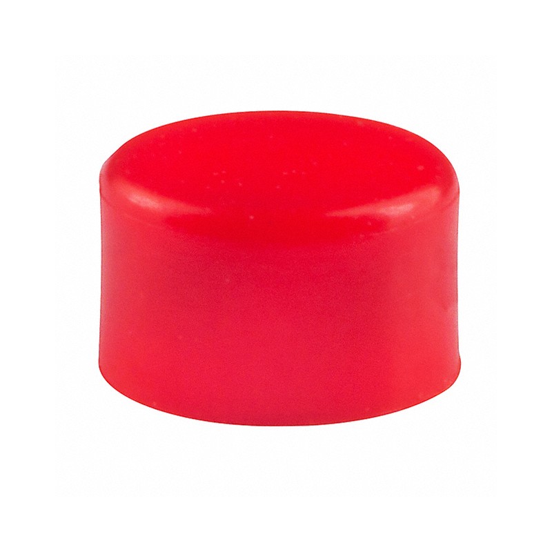 10 pcs : AT4063C - CAP PUSHBUTTON ROUND RED