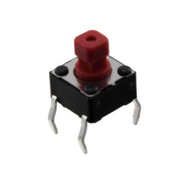 10 pcs : ADTS648RV - SWITCH TACTILE SPST-NO 0.05A 12V