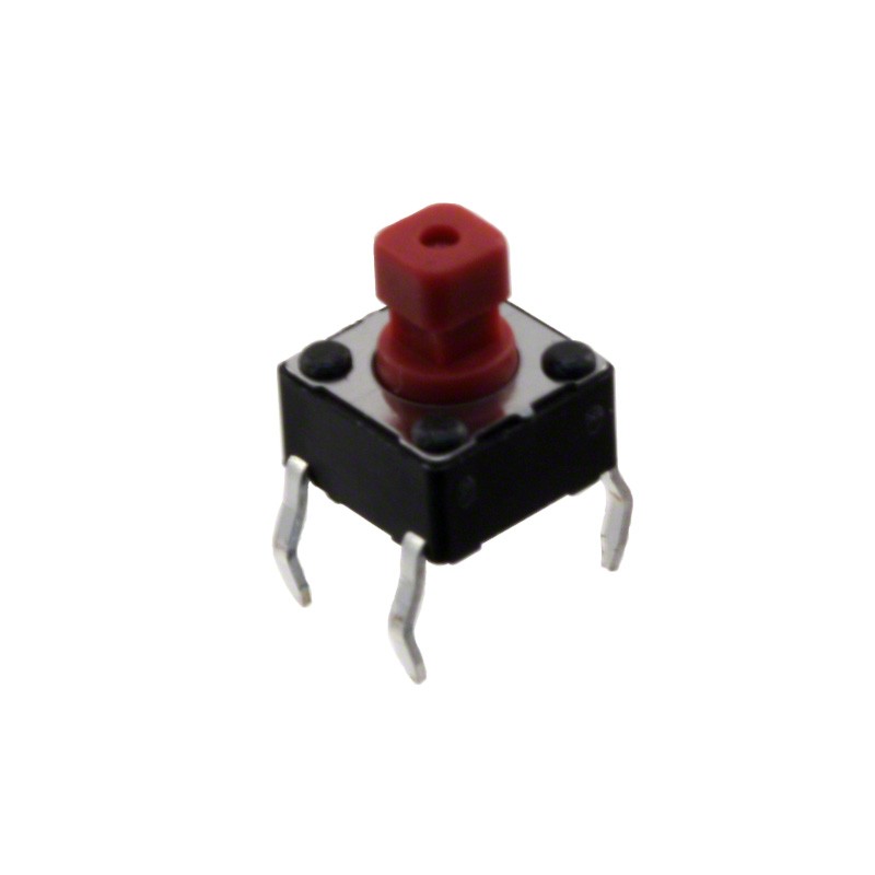 10 pcs : ADTS648RV - SWITCH TACTILE SPST-NO 0.05A 12V