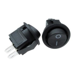 10 pcs : SW-R3-1A-A-1-2 - SWITCH ROCKER SPST 6A 125V