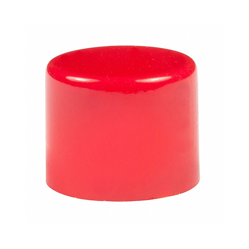 10 pcs : AT442C - CAP PUSHBUTTON ROUND RED
