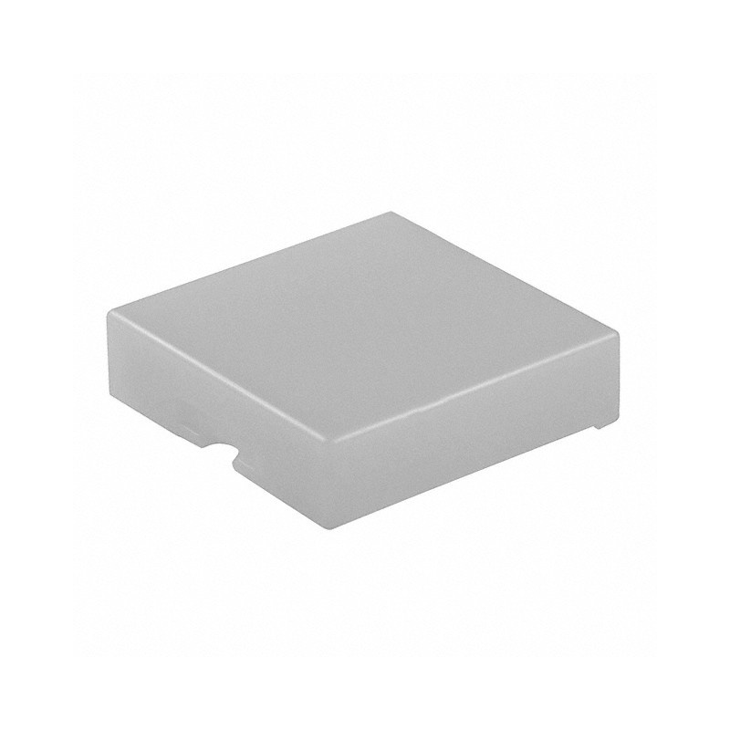 10 pcs : AT4073B - CAP PUSHBUTTON SQUARE WHITE