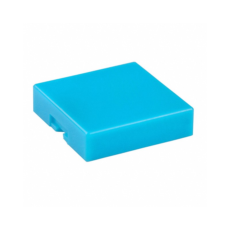 10 pcs : AT4073G - CAP PUSHBUTTON SQUARE BLUE