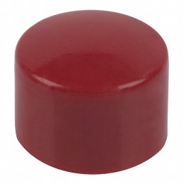 10 pcs : 30B1012-5 - CAP PUSHBUTTON ROUND RED