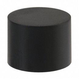 10 pcs : B32-1610 - CAP TACTILE ROUND BLACK