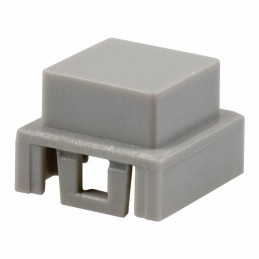 10 pcs : BTNK0120 - CAP TACTILE SQUARE LIGHT GRAY
