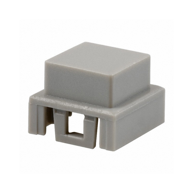 10 pcs : BTNK0120 - CAP TACTILE SQUARE LIGHT GRAY