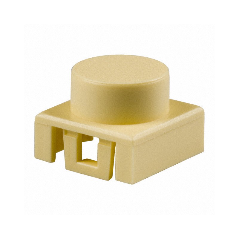 10 pcs : BTNK0280 - CAP TACTILE ROUND IVORY