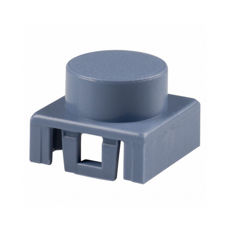 10 pcs : BTNK0270 - CAP TACTILE ROUND BLUE/GRAY