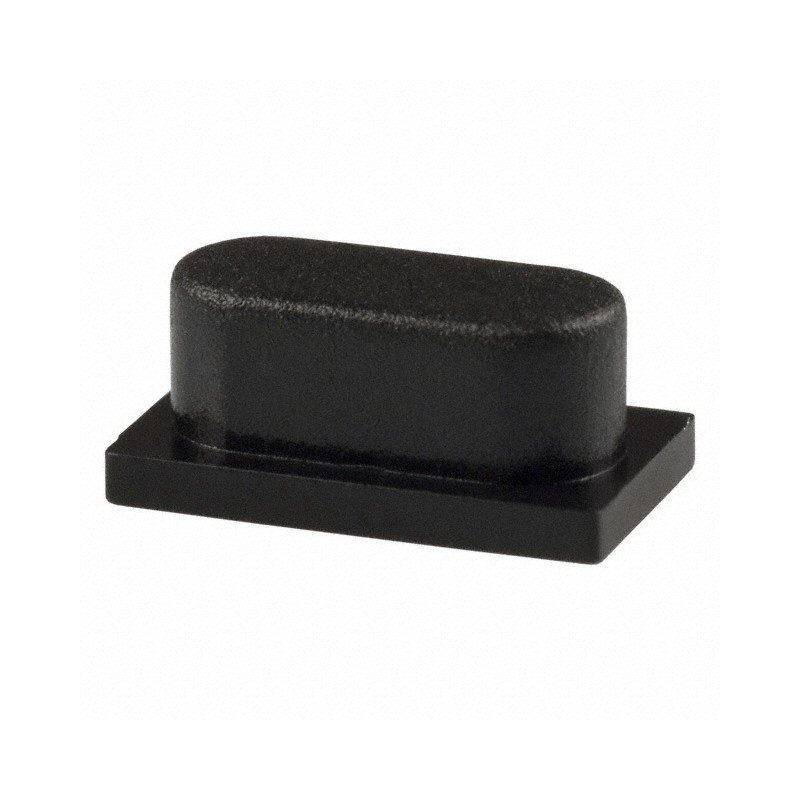 10 pcs : BTNK0390 - CAP TACTILE OVAL BLACK