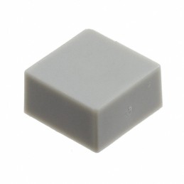 10 pcs : 798209000 - CAP PUSHBUTTON SQUARE GRAY