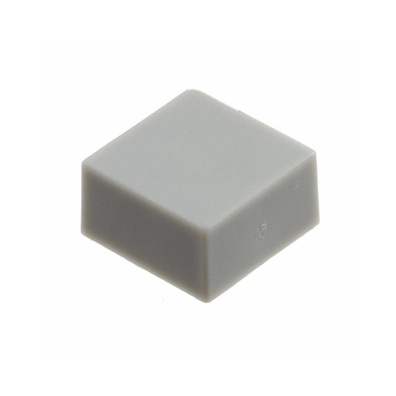 10 pcs : 798209000 - CAP PUSHBUTTON SQUARE GRAY