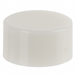 10 pcs : AT496B - CAP PUSHBUTTON ROUND WHITE