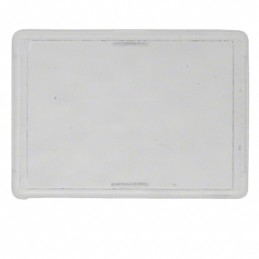 10 pcs : A0161G - CONFIG SWITCH LENS CLEAR RECT
