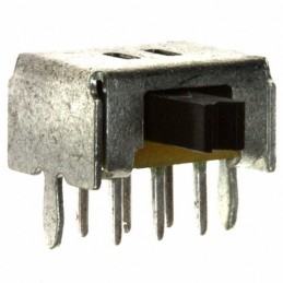 10 pcs : OS202011MA0QS1 - SWITCH SLIDE DPDT 100MA 12V