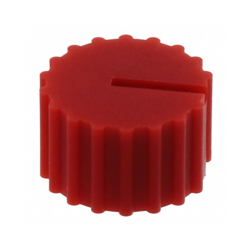 10 pcs : AT3008C - ROTARY KNOB NR01 RED