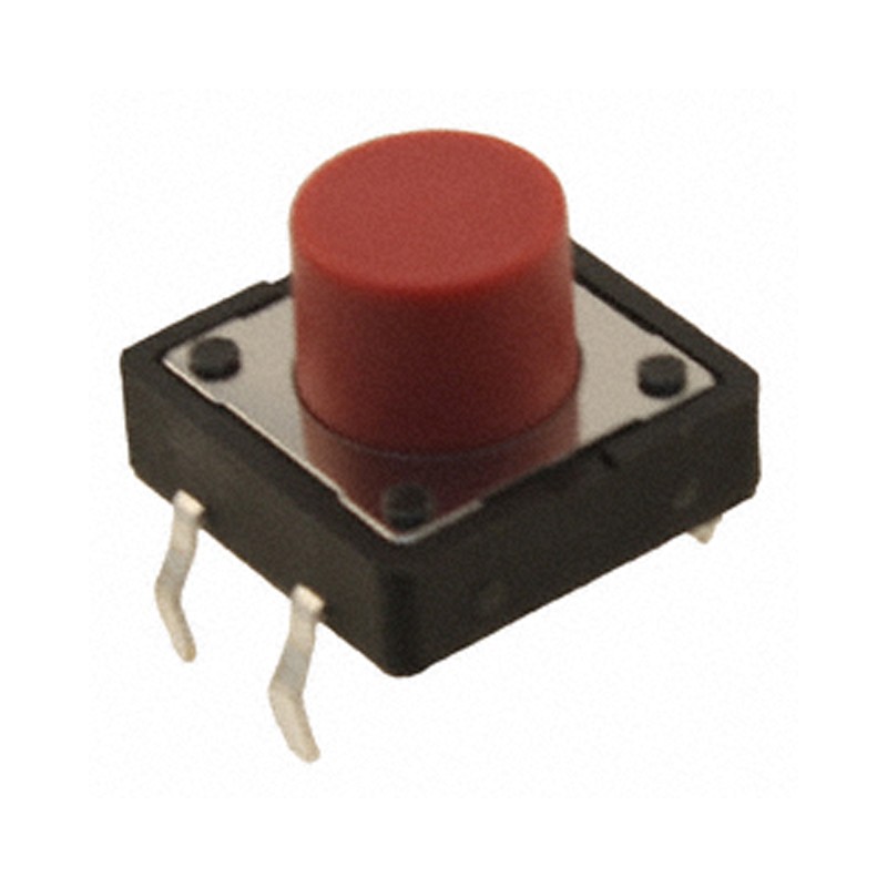 10 pcs : ADTS25RV - SWITCH TACTILE SPST-NO 0.05A 12V