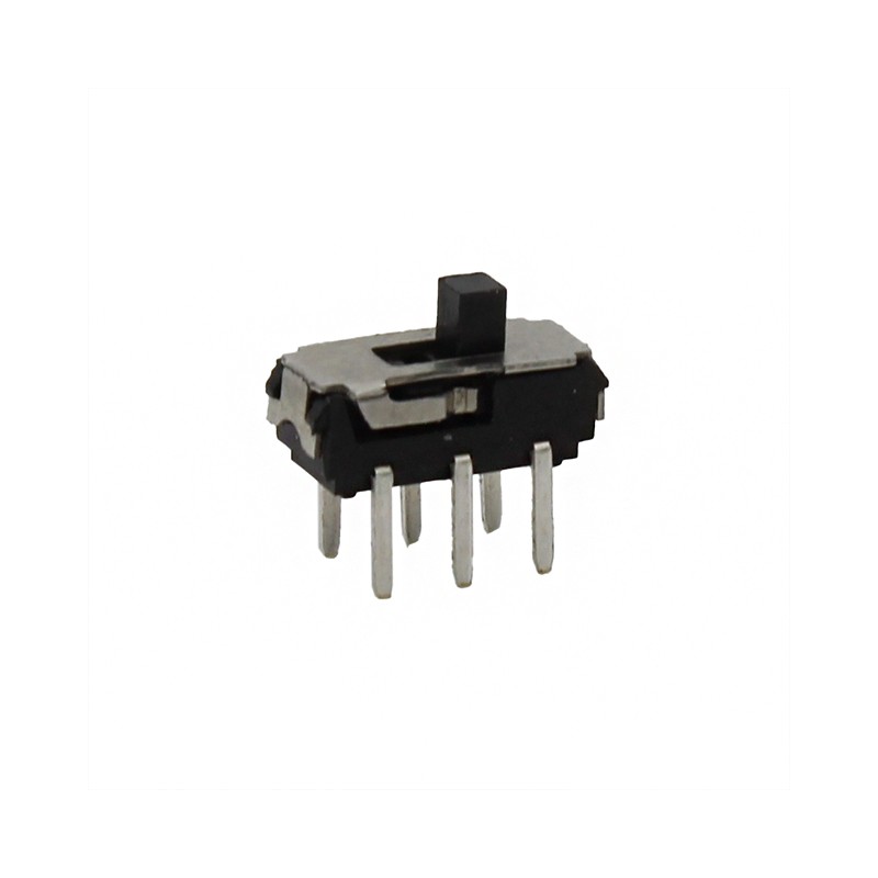 10 pcs : MS12711 - SWITCH SLIDE DPDT 0.2A 30V