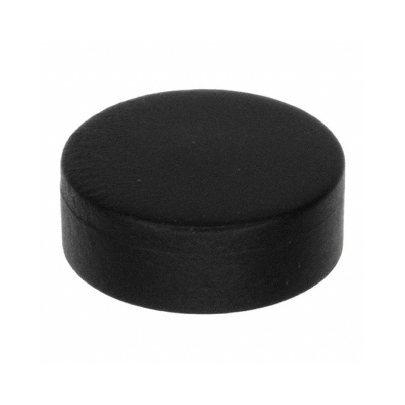 10 pcs : 1GA09 - CAP TACTILE ROUND BLACK