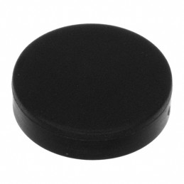 10 pcs : 1GC09 - CAP TACTILE ROUND BLACK