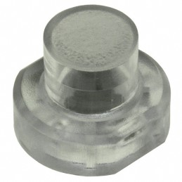 10 pcs : 1S11-16.0 - CAP TACTILE ROUND CLEAR