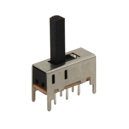 10 pcs : MS2201L12 - SWITCH SLIDE DPDT 0.2A 30V