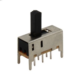 10 pcs : MS2201L9 - SWITCH SLIDE DPDT 0.2A 30V