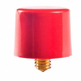 10 pcs : AT413C - CAP PUSHBUTTON ROUND RED