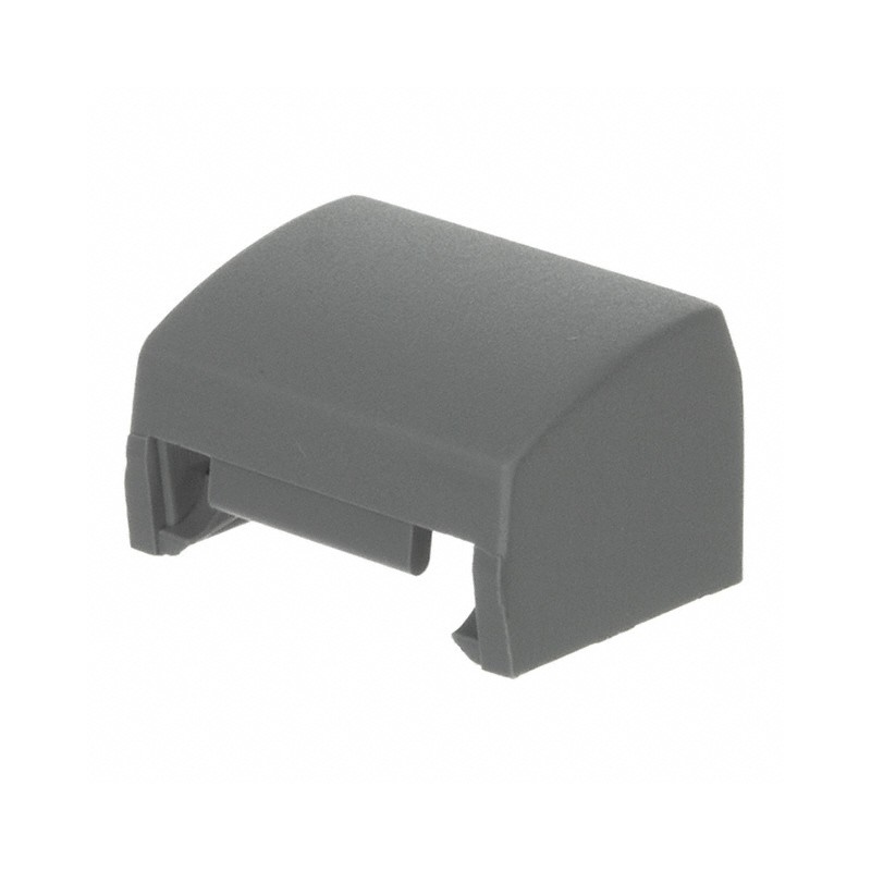10 pcs : 1A03 - CAP TACTILE RECTANGULAR GRAY