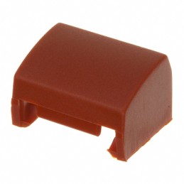 10 pcs : 1A08 - CAP TACTILE RECTANGULAR RED