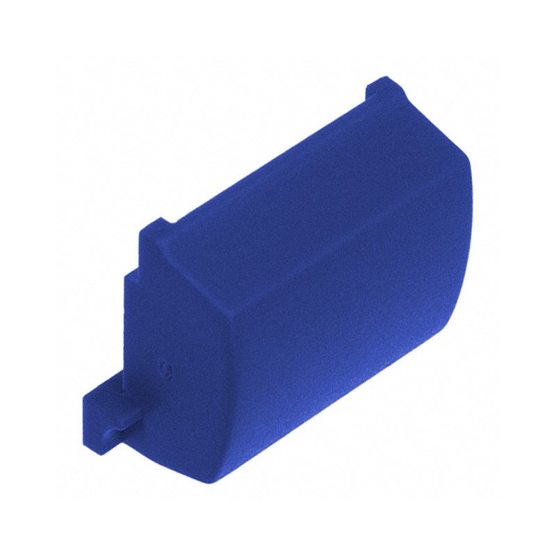 10 pcs : 1B00 - CAP TACTILE RECTANGULAR BLUE