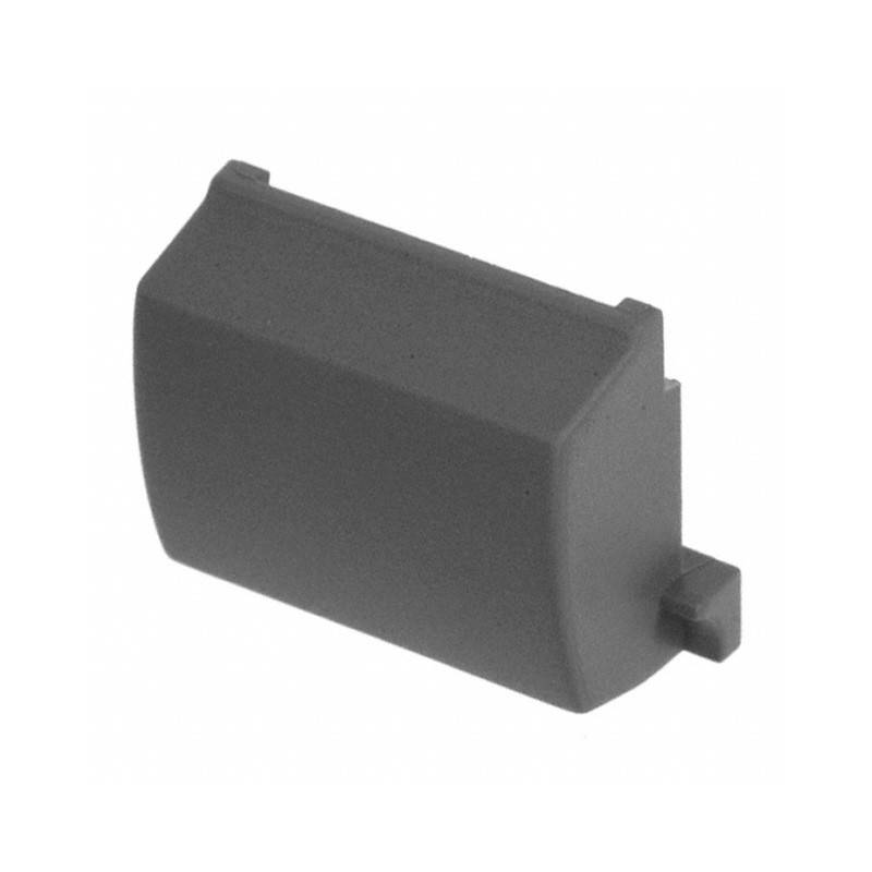 10 pcs : 1B03 - CAP TACTILE RECTANGULAR GRAY
