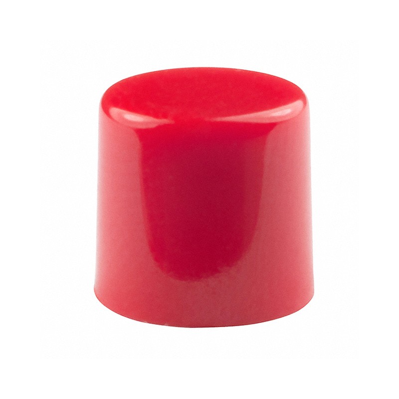 10 pcs : AT443C - CAP PUSHBUTTON ROUND RED