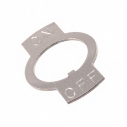 10 pcs : 272-06747 - SWITCH PLATE ON-OFF 15/32