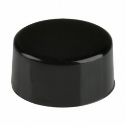 10 pcs : 465802000 - CAP PUSHBUTTON ROUND BLACK