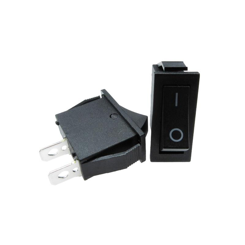 10 pcs : SW-R1-1A-E-1-0 - SWITCH ROCKER SPST 20A 125V