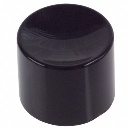 10 pcs : 1825068-1 - CAP PUSHBUTTON ROUND BLACK