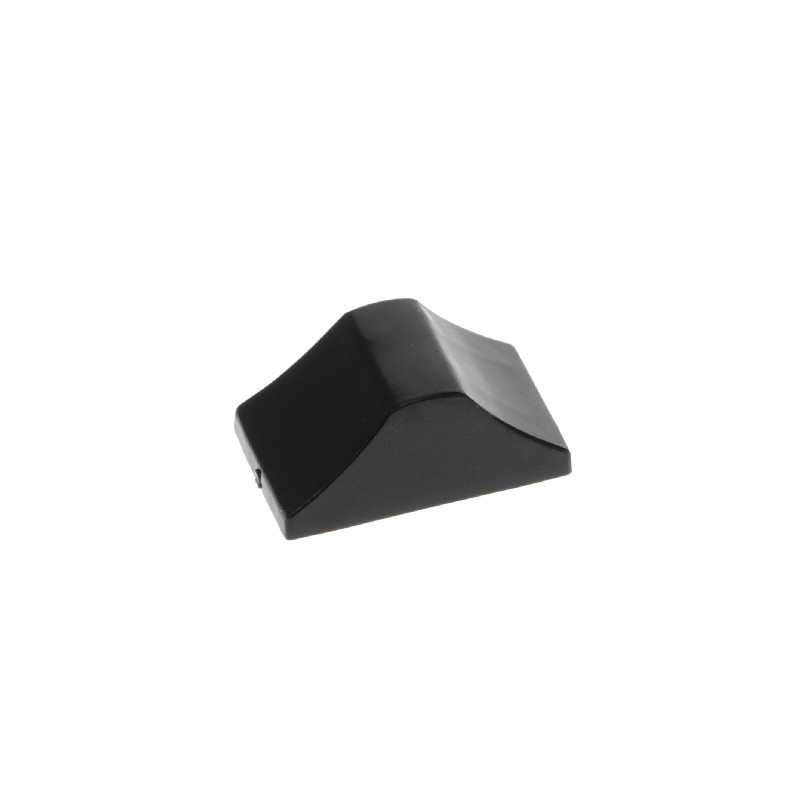 10 pcs : 121000102 - CAP SLIDE RECTANGULAR BLACK