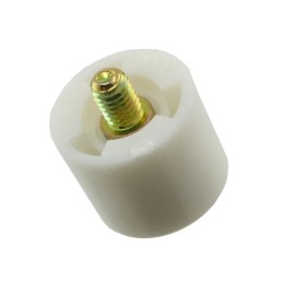 10 pcs : AT414B - CAP PUSHBUTTON ROUND WHITE