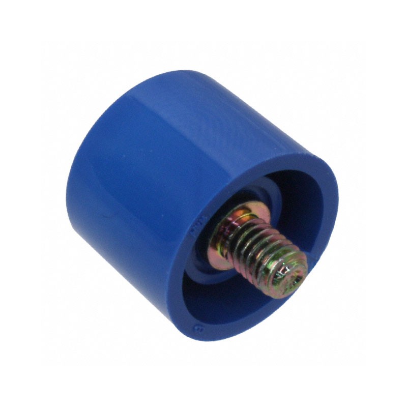 10 pcs : AT414G - CAP PUSHBUTTON ROUND BLUE
