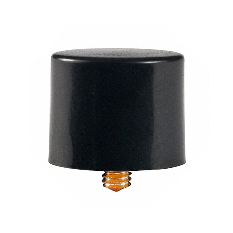 10 pcs : AT407A - CAP PUSHBUTTON ROUND BLACK