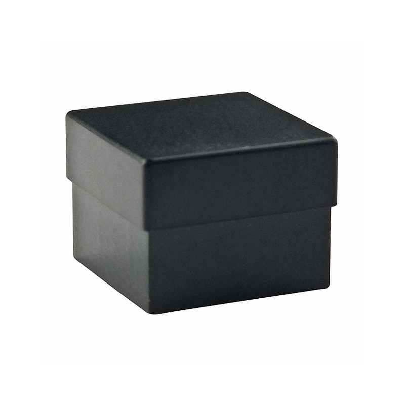 10 pcs : AT465A - CAP PUSHBUTTON SQUARE BLACK