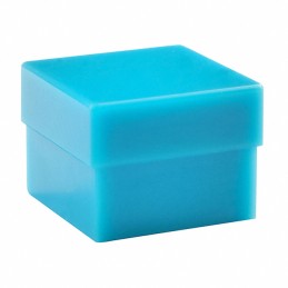 10 pcs : AT465G - CAP PUSHBUTTON SQUARE BLUE