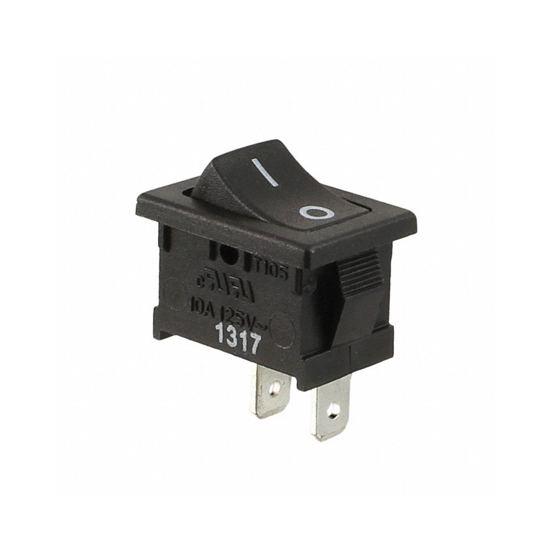 10 pcs : RA11131121 - SWITCH ROCKER SPST 10A 125V