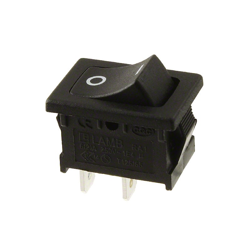 10 pcs : RA1113112R - SWITCH ROCKER SPST 10A 125V