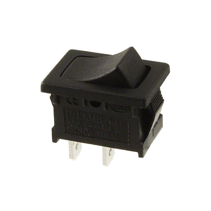 10 pcs : RA11131100 - SWITCH ROCKER SPST 10A 125V