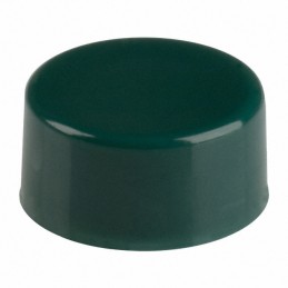 10 pcs : 465806000 - CAP PUSHBUTTON ROUND GREEN
