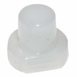 10 pcs : 400EB0000 - CAP TACTILE RND TRANSLCNT WHITE