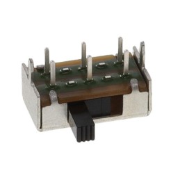 10 pcs : EG2210A - SWITCH SLIDE DPDT 200MA 30V